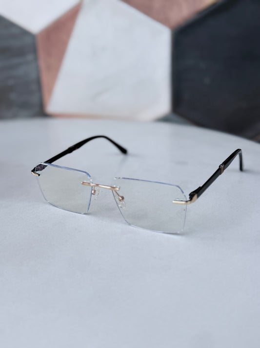 Stepper Rimless screen glasses