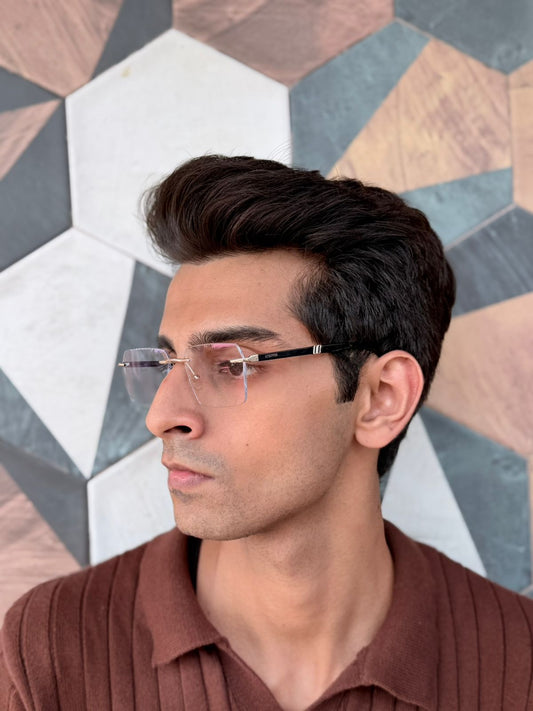 Stepper Rimless screen glasses